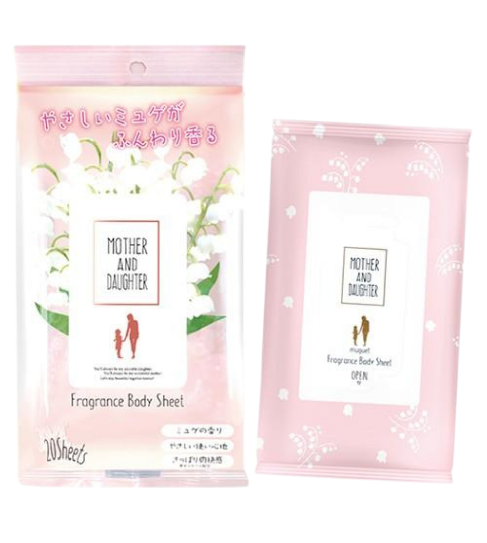 Mother & Daughter 爽膚濕巾 鈴蘭花香 (20片裝)