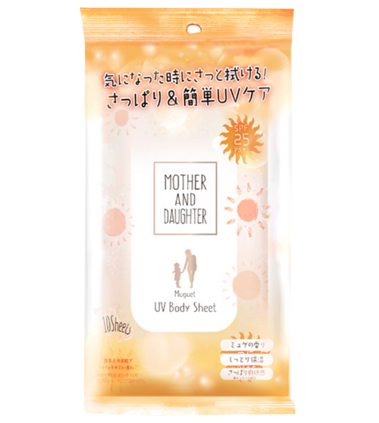 Mother & Daughter 防曬身體濕巾 (SPF25+) (10片裝)